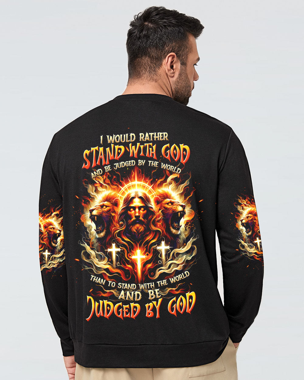 I Would Rather Stand With God Men's All Over Print Shirt - Tltw1705245