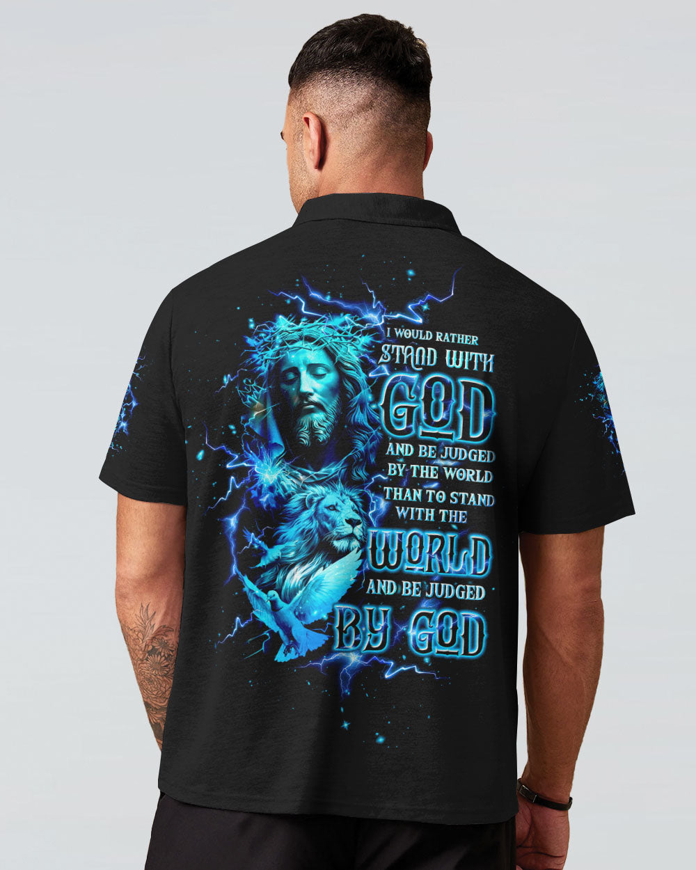 I Would Rather Stand With God Men's All Over Print Shirt - Tltw2006244