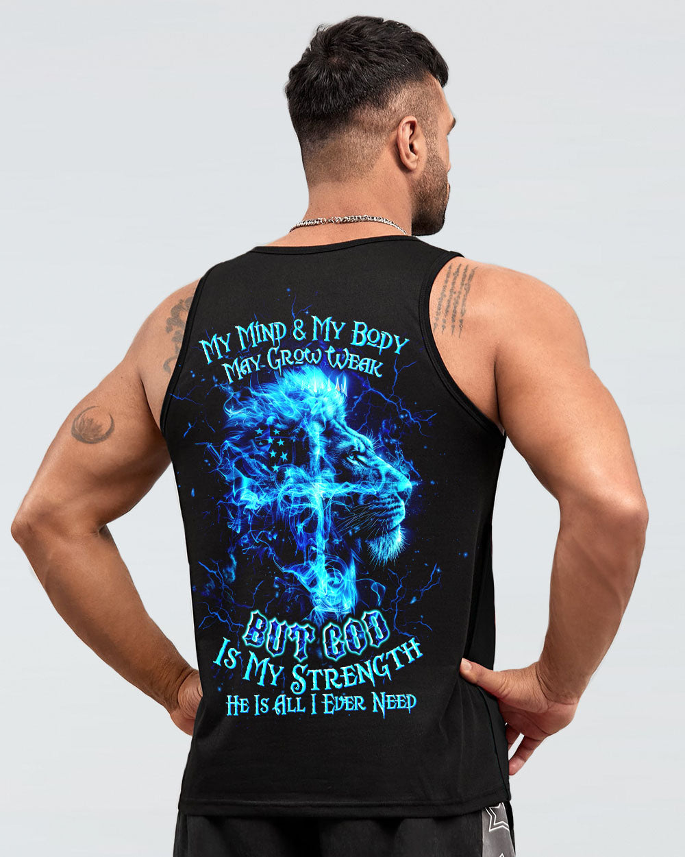 My Mind And My Body May Grow Weak Lion Men's All Over Print Shirt - Tltw2205245
