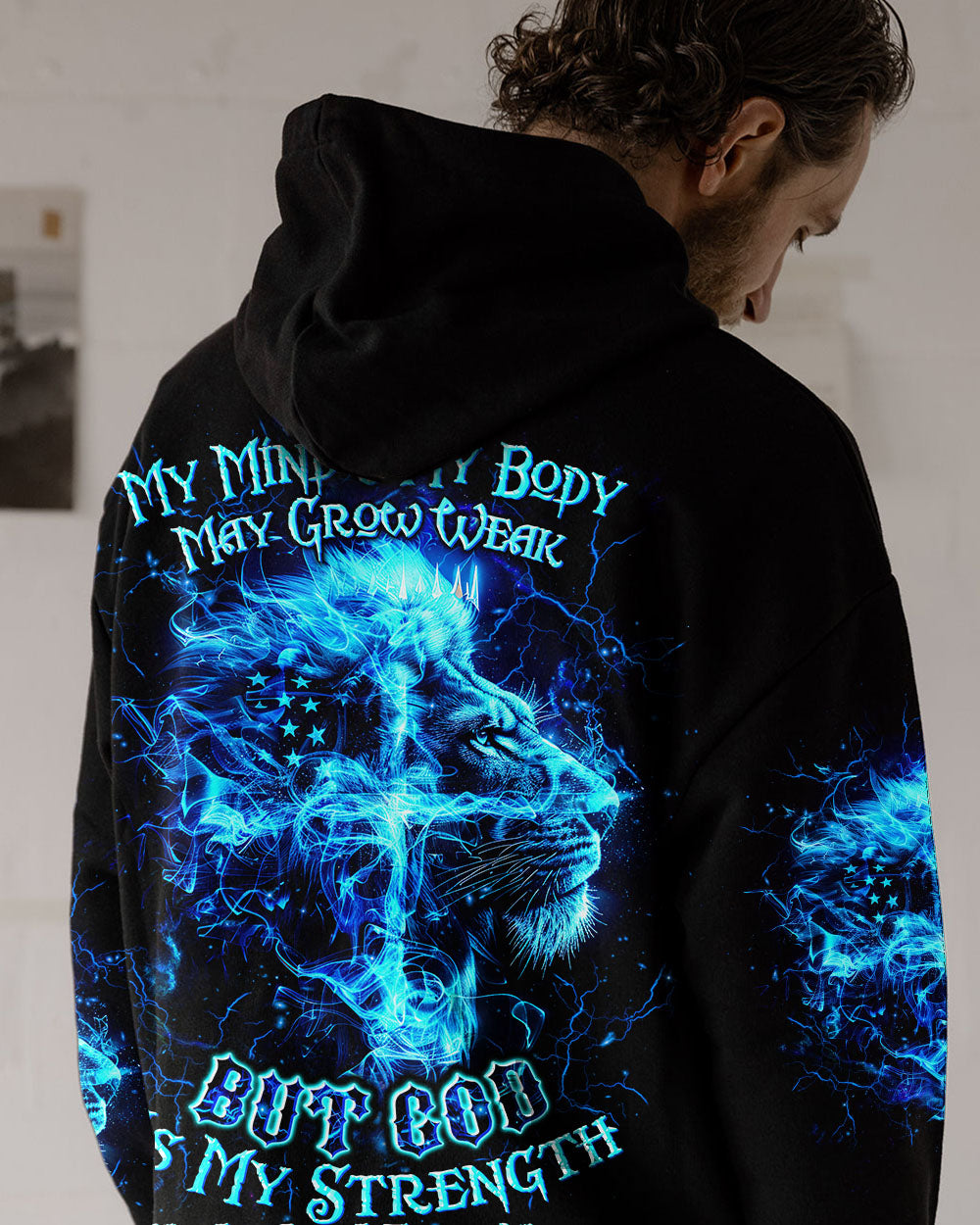 My Mind And My Body May Grow Weak Lion Men's All Over Print Shirt - Tltw2205245