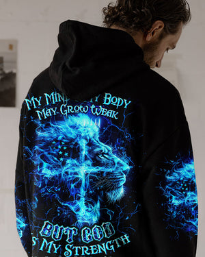 My Mind And My Body May Grow Weak Lion Men's All Over Print Shirt - Tltw2205245