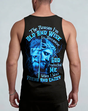The Reason I’m Old And Wise Lion Men's All Over Print Shirt - Tltw2212254