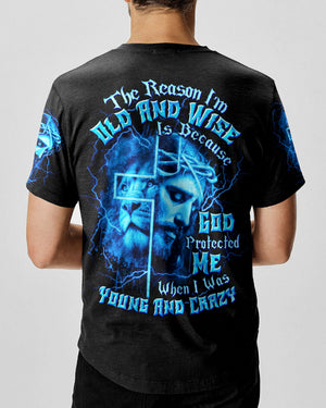 The Reason I’m Old And Wise Lion Men's All Over Print Shirt - Tltw2212254