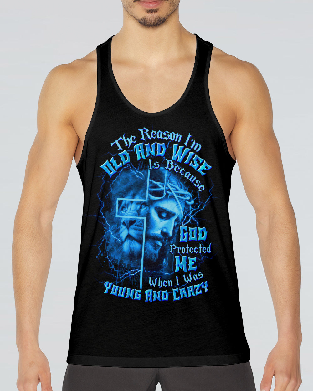 The Reason I’m Old And Wise Lion Men's All Over Print Shirt - Tltw2212254