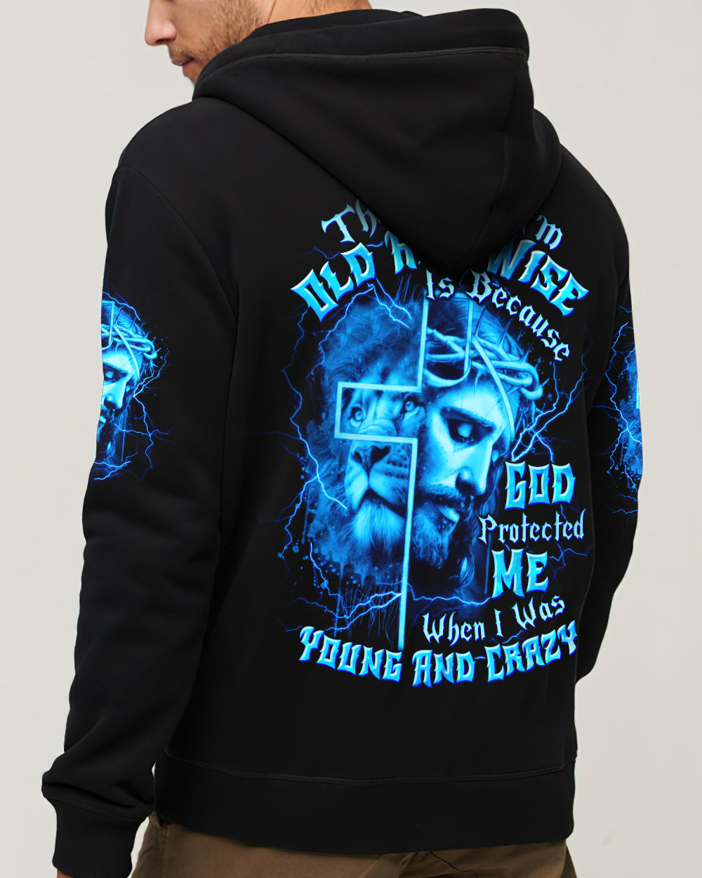 The Reason I’m Old And Wise Lion Men's All Over Print Shirt - Tltw2212254