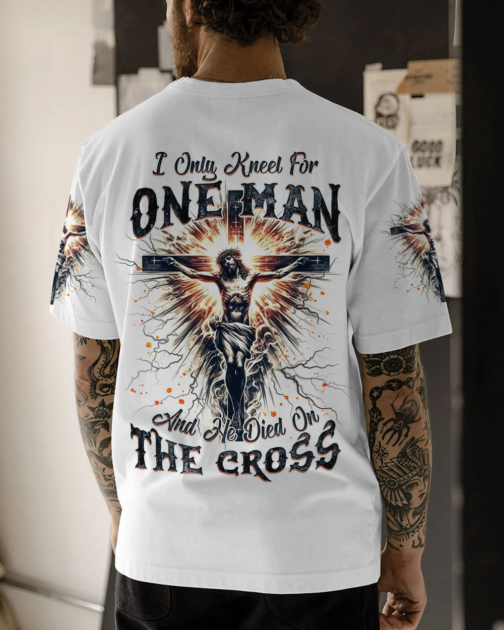 I Only Kneel For One Man Men's All Over Print Shirt - Tlnz2606242