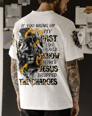 Jesus Dropped The Charges Lion Men's All Over Print Shirt - Tltw2608244