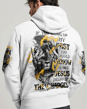 Jesus Dropped The Charges Lion Men's All Over Print Shirt - Tltw2608244