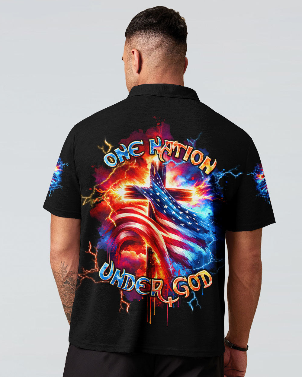 One Nation Under God Men's All Over Print Shirt - Tltw2612244