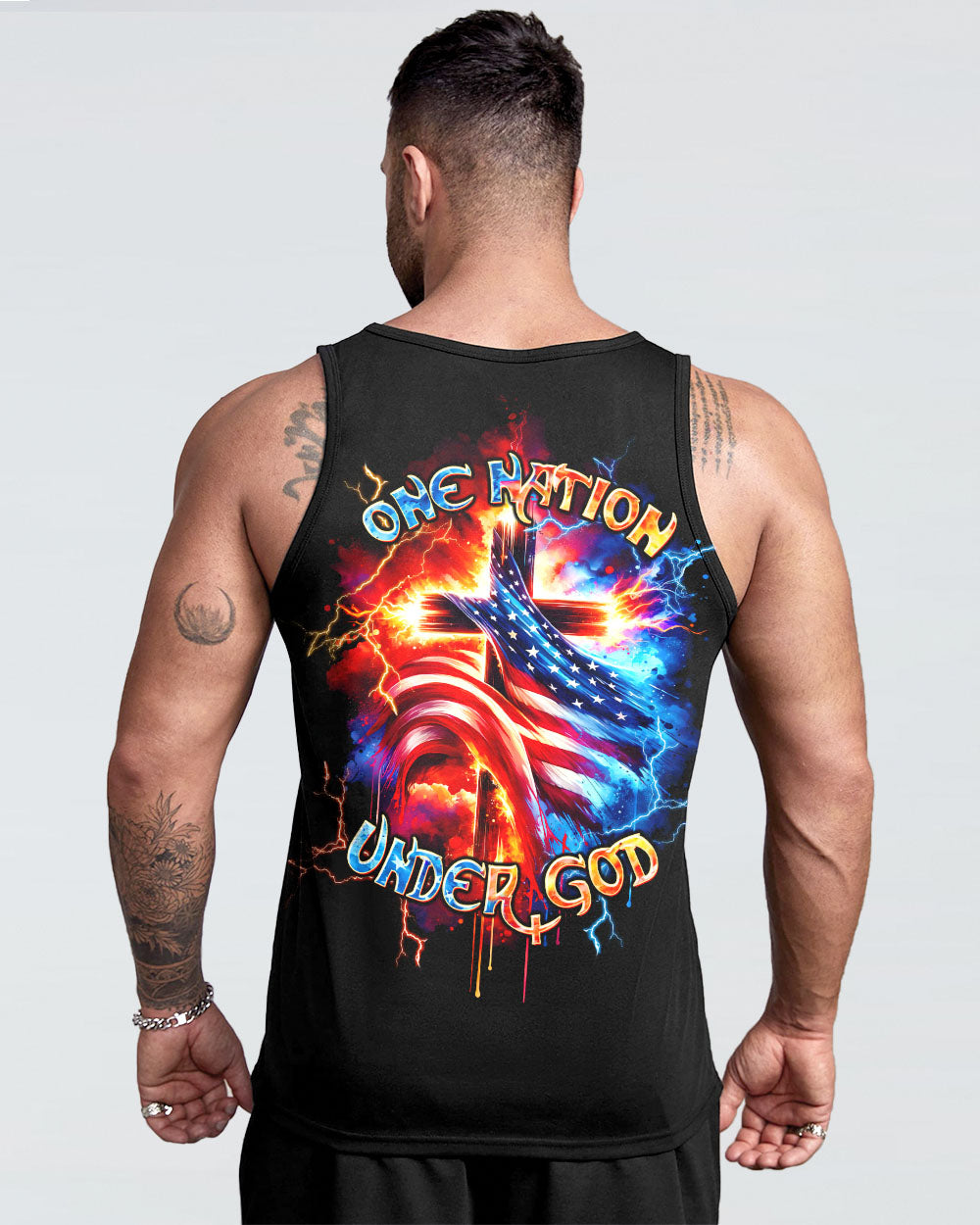 One Nation Under God Men's All Over Print Shirt - Tltw2612244