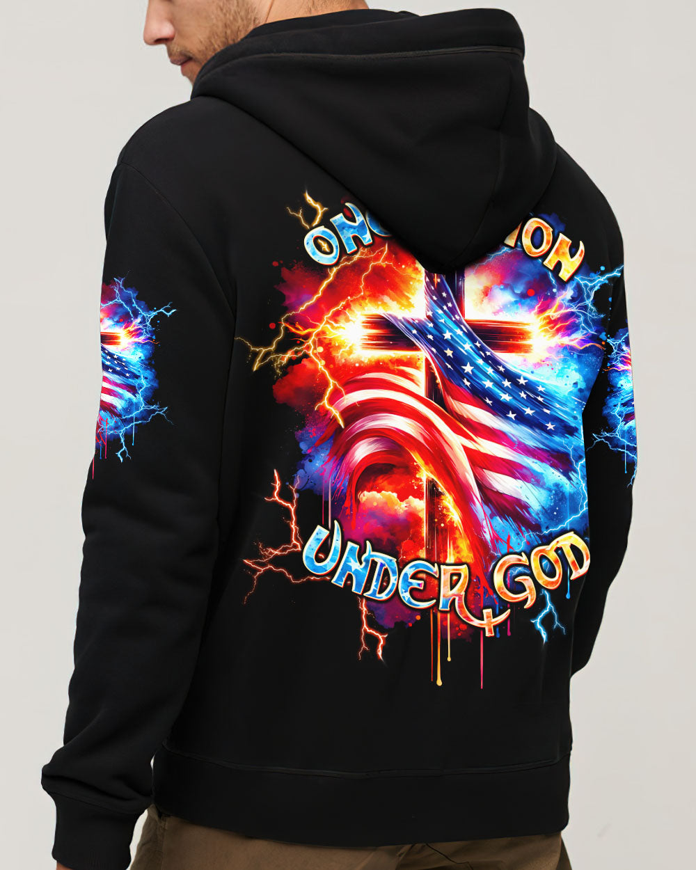 One Nation Under God Men's All Over Print Shirt - Tltw2612244