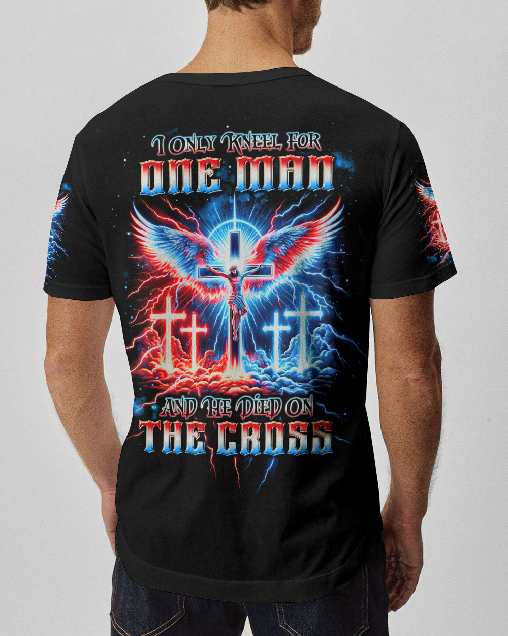 I Only Kneel For One Man Men's All Over Print Shirt - Tltw2805244