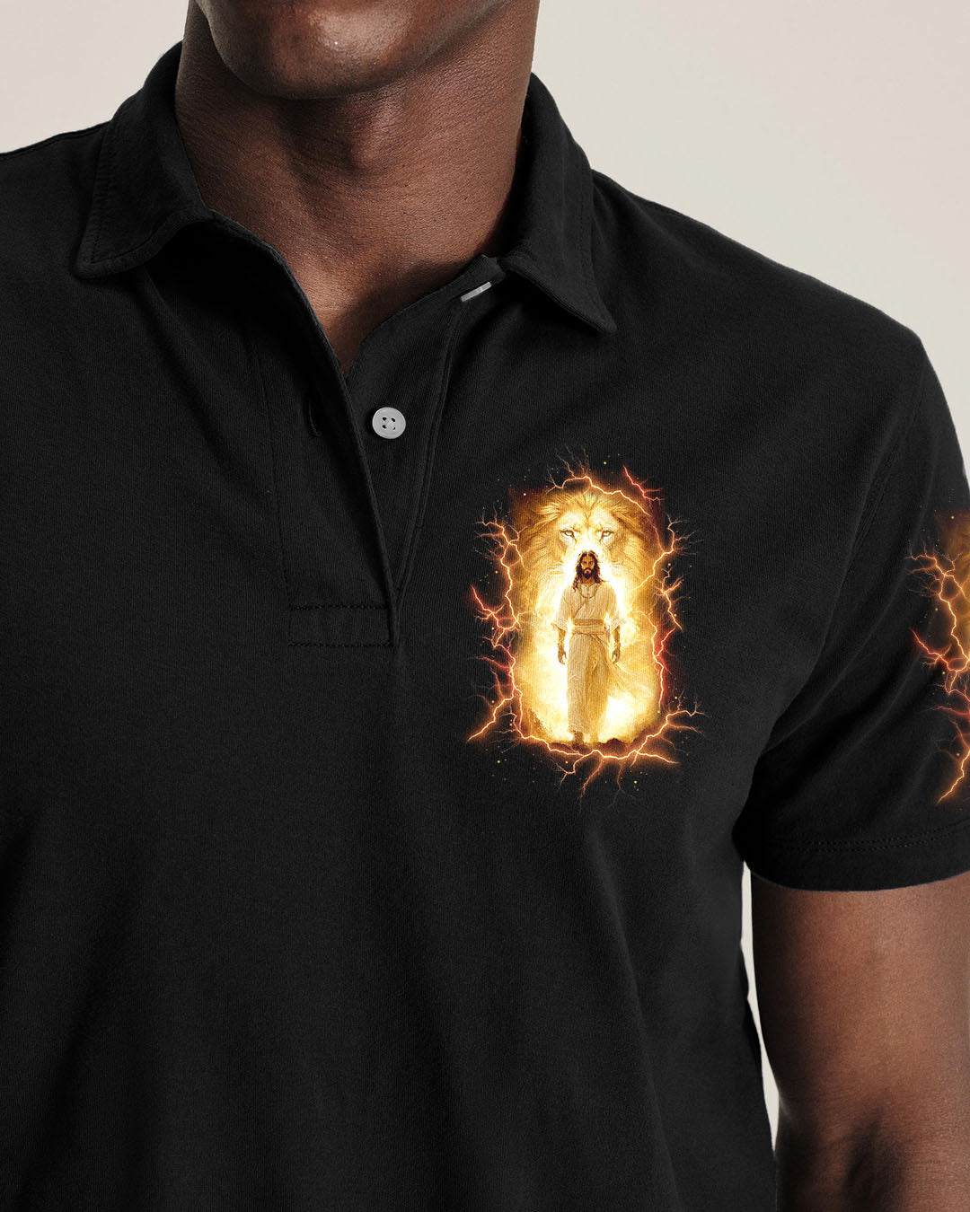 Jesus Fill Me With The Holy Spirit Lion Men's All Over Print Shirt - Tltw2909252