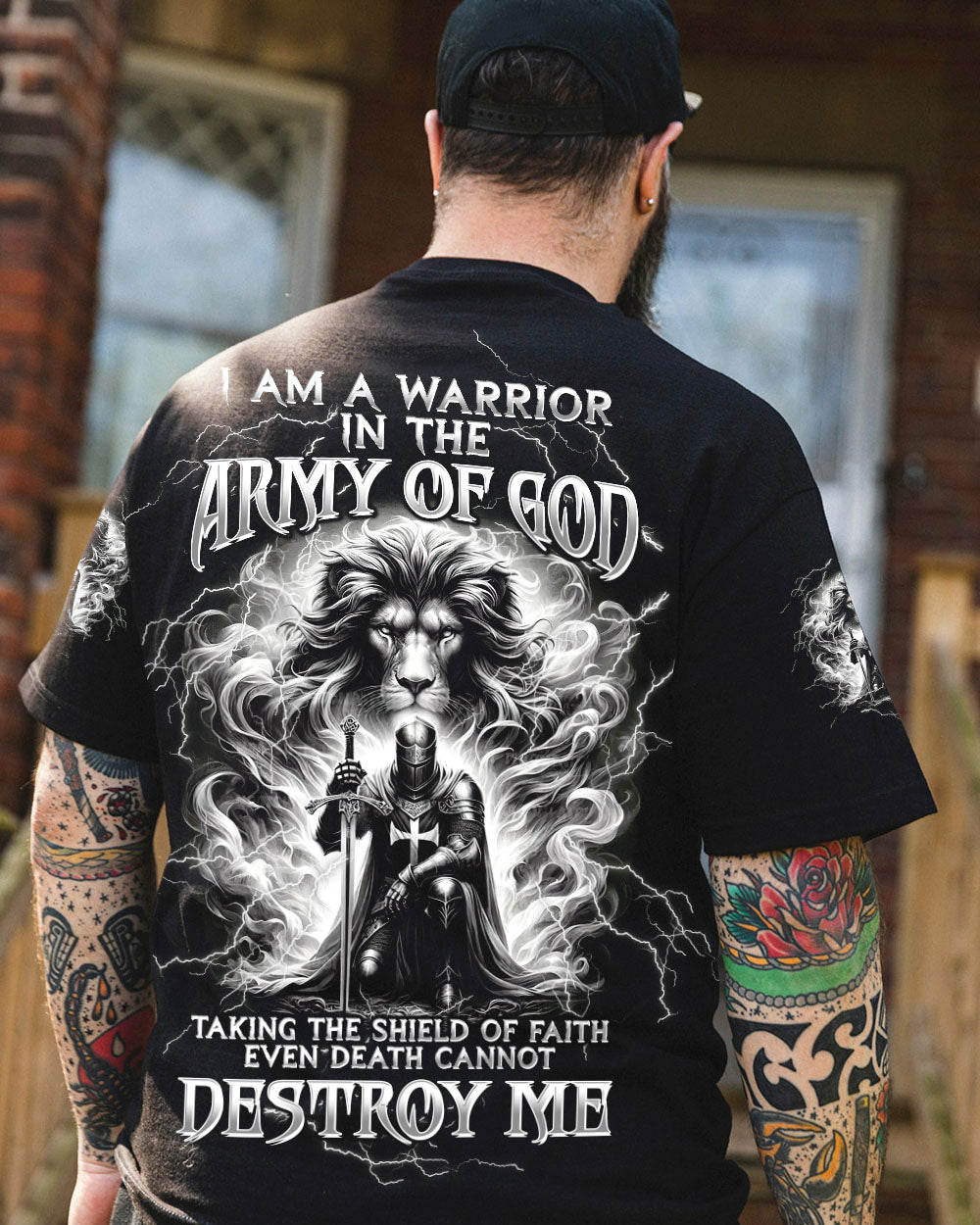 I Am A Warrior In The Army Of God Men's All Over Print Shirt - Tltw2911244