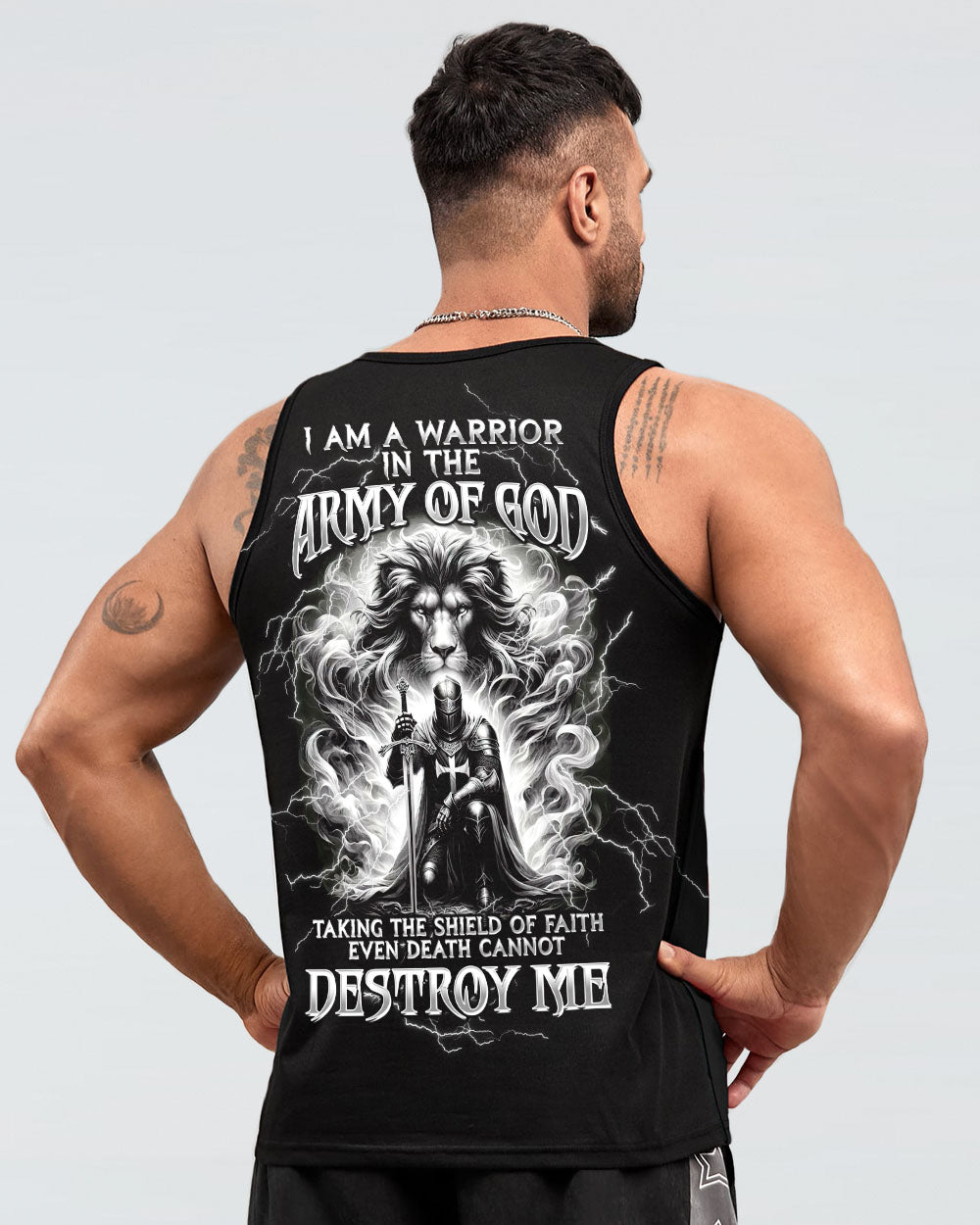 I Am A Warrior In The Army Of God Men's All Over Print Shirt - Tltw2911244