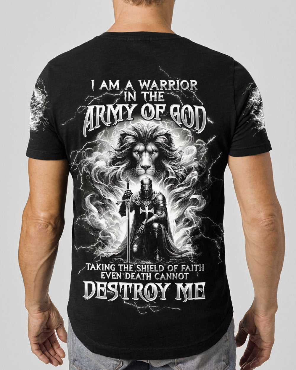 I Am A Warrior In The Army Of God Men's All Over Print Shirt - Tltw2911244