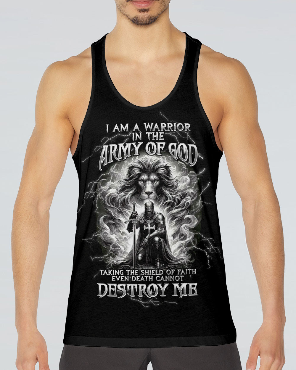 I Am A Warrior In The Army Of God Men's All Over Print Shirt - Tltw2911244