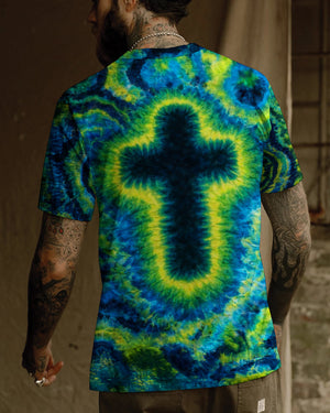 Cross Swirl Men's All Over Print Shirt  - Tltw3012252