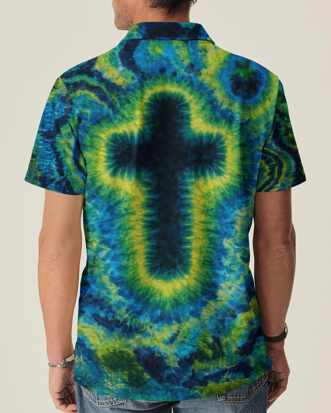 Cross Swirl Men's All Over Print Shirt  - Tltw3012252