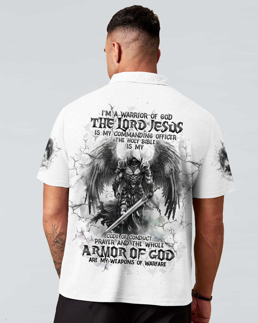 I'm A Warrior Of God Men's All Over Print Shirt  - Tltw3110244