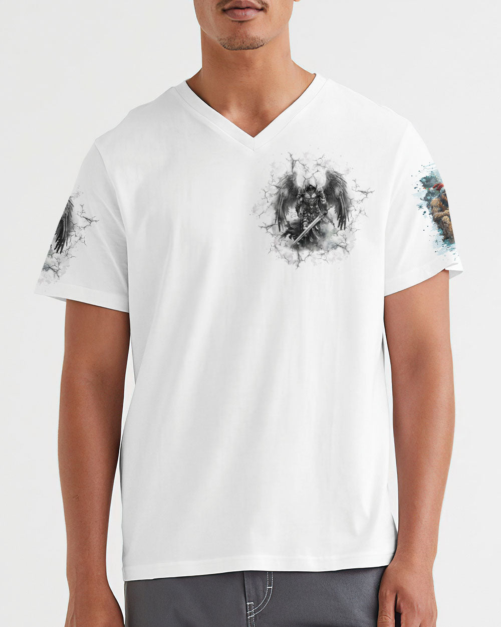 I'm A Warrior Of God Men's All Over Print Shirt  - Tltw3110244