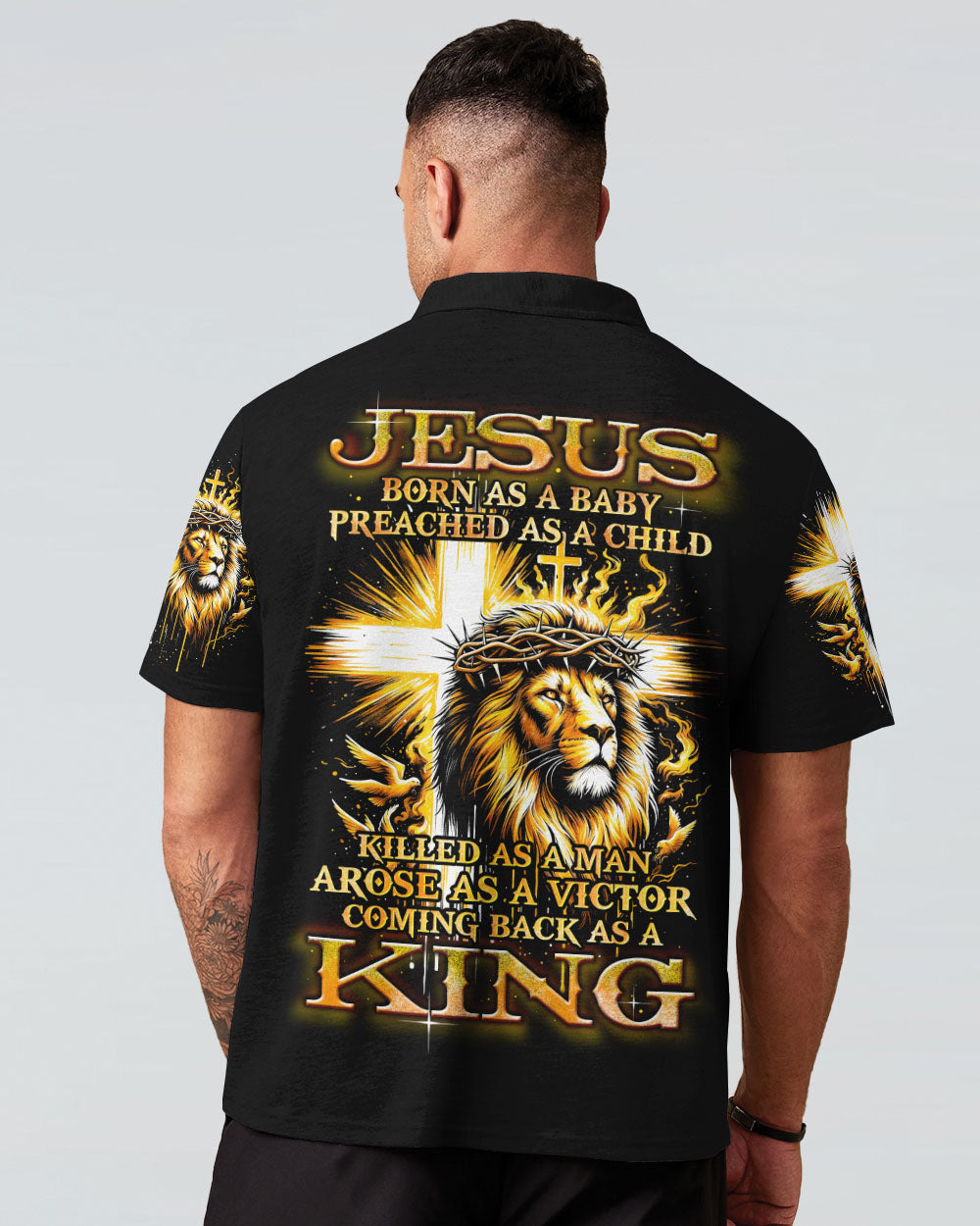 Coming Back As A King Men's All Over Print Shirt - Ty1701242