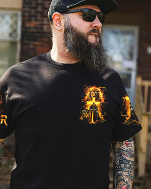 I Am A Warrior In The Army Of God Men's All Over Print Shirt - Ty301124