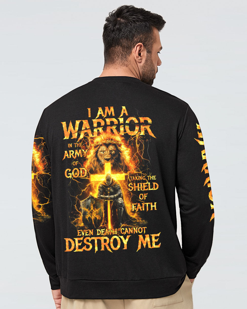 I Am A Warrior In The Army Of God Men's All Over Print Shirt - Ty301124