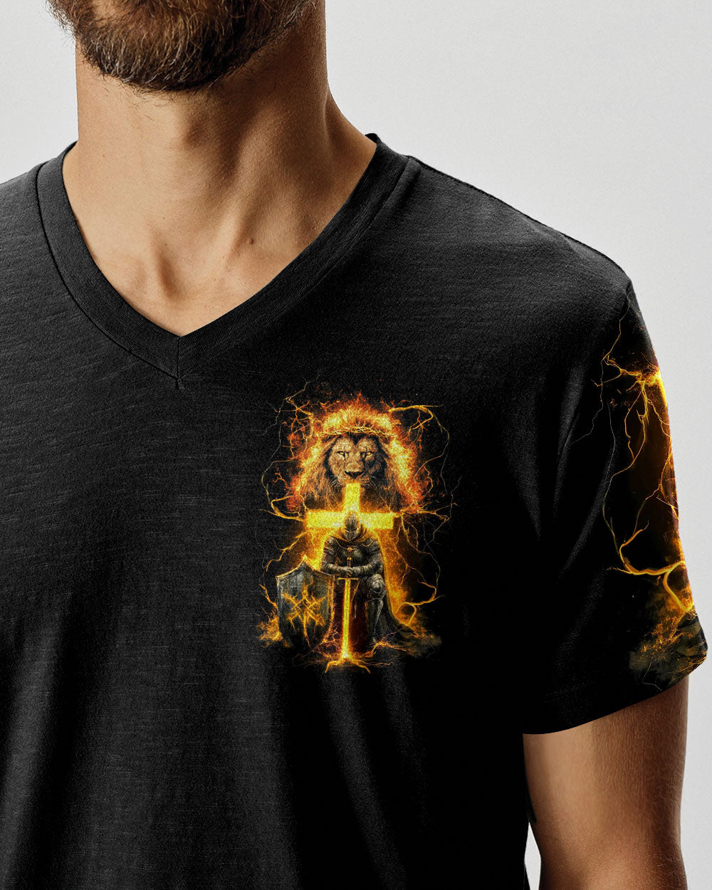 I Am A Warrior In The Army Of God Men's All Over Print Shirt - Ty301124