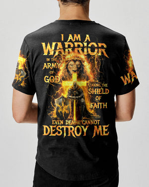 I Am A Warrior In The Army Of God Men's All Over Print Shirt - Ty301124