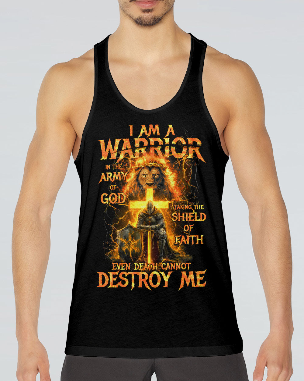 I Am A Warrior In The Army Of God Men's All Over Print Shirt - Ty301124