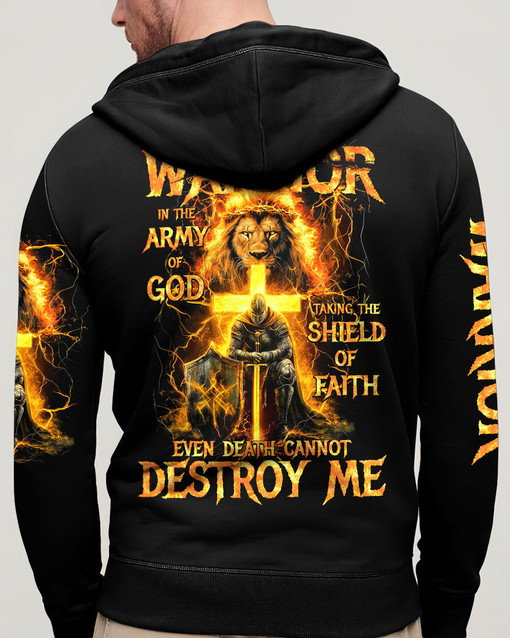 I Am A Warrior In The Army Of God Men's All Over Print Shirt - Ty301124