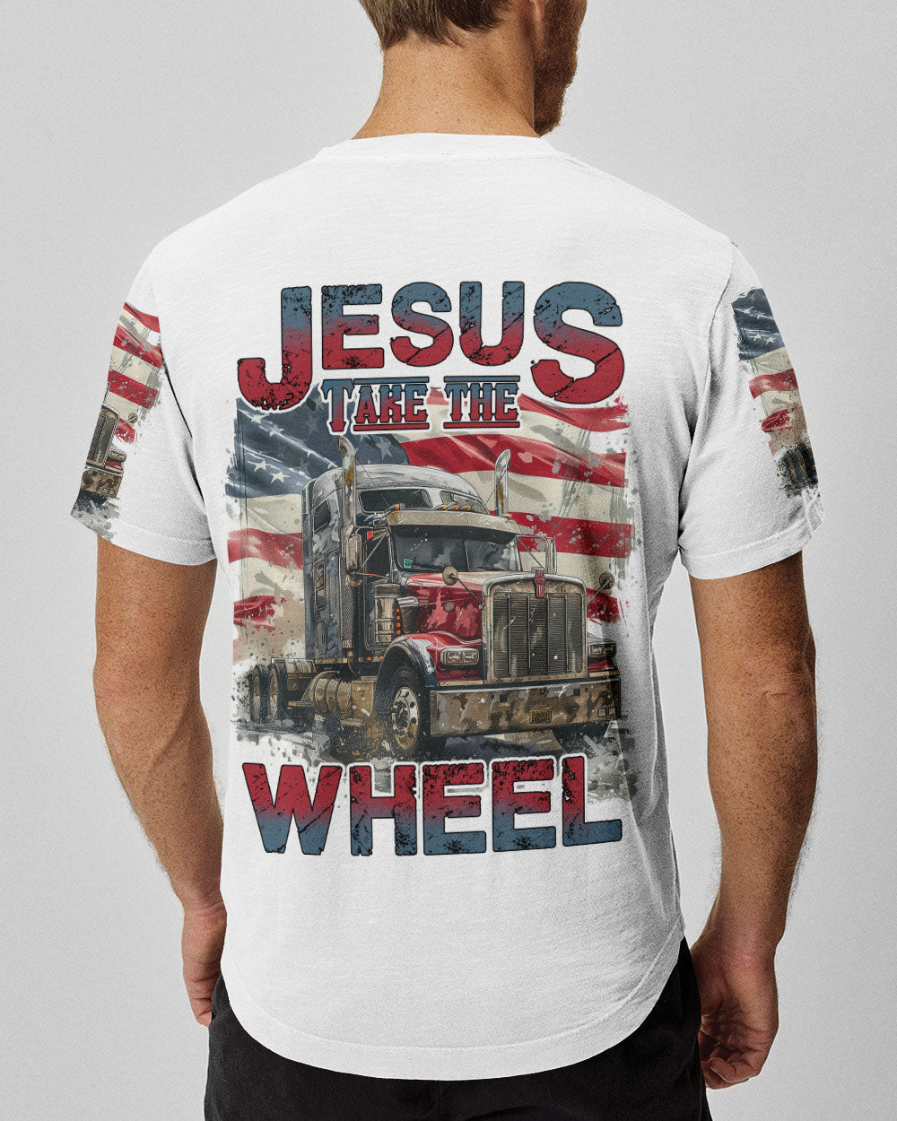 Jesus Take The Wheel Men's All Over Print Shirt - Tyhi0104241
