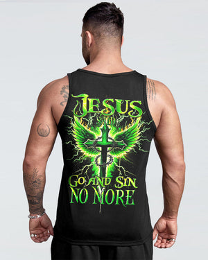 Jesus Said Go And Sin No More Men's All Over Print Shirt - Tyhi0307242