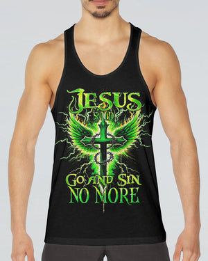 Jesus Said Go And Sin No More Men's All Over Print Shirt - Tyhi0307242