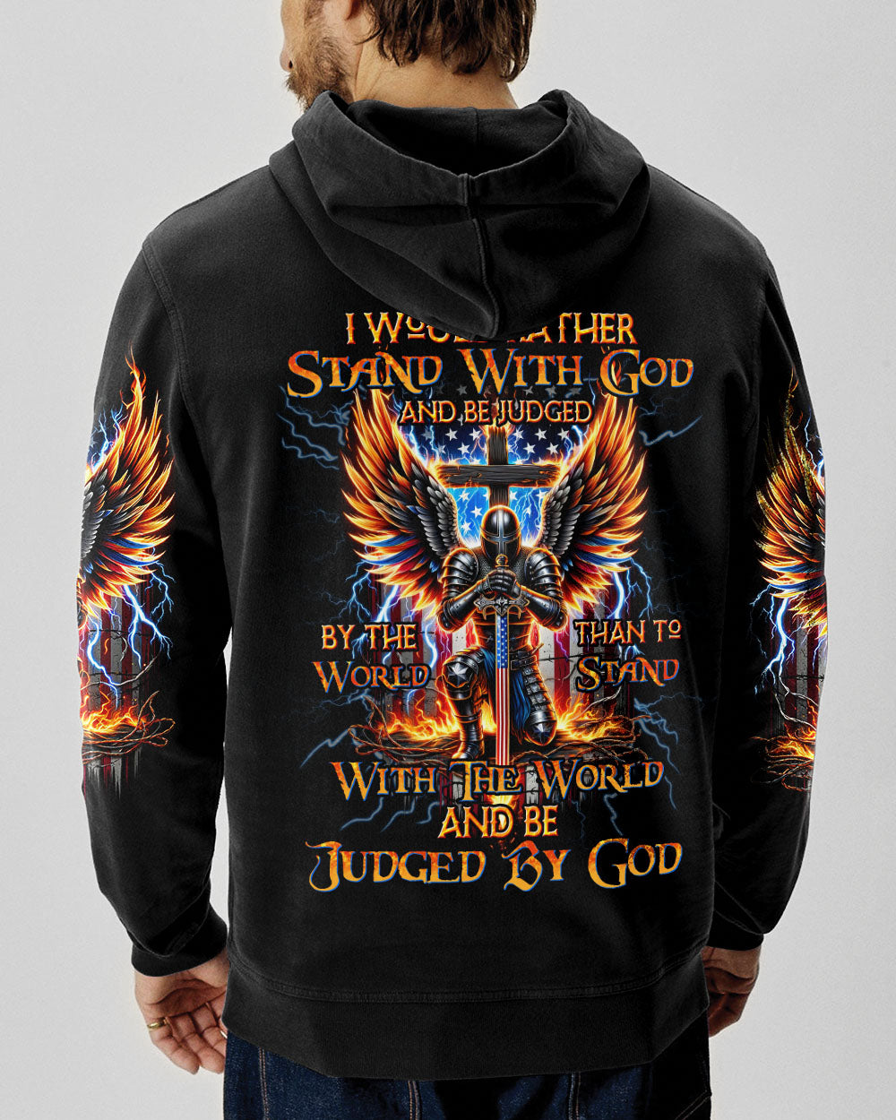 I Would Rather Stand With God Men's All Over Print Shirt - Tyhi2006241