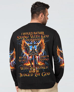 I Would Rather Stand With God Men's All Over Print Shirt - Tyhi2006241
