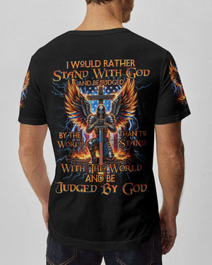 I Would Rather Stand With God Men's All Over Print Shirt - Tyhi2006241