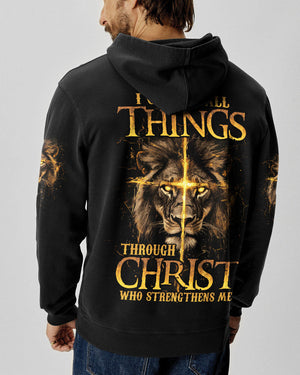 I Can Do All Things Lion Men's All Over Print Shirt - Typq2410251
