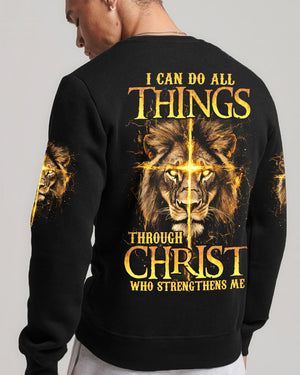 I Can Do All Things Lion Men's All Over Print Shirt - Typq2410251