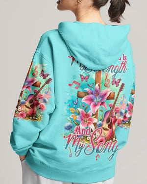 The Lord Is My Strength And My Song Women's All Over Print Shirt - Tyqy0112231