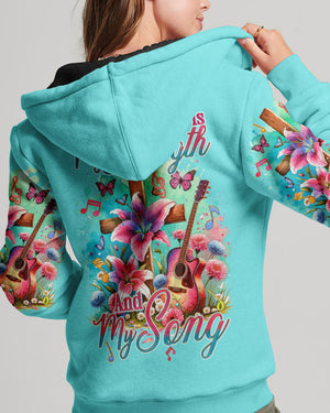 The Lord Is My Strength And My Song Women's All Over Print Shirt - Tyqy0112231