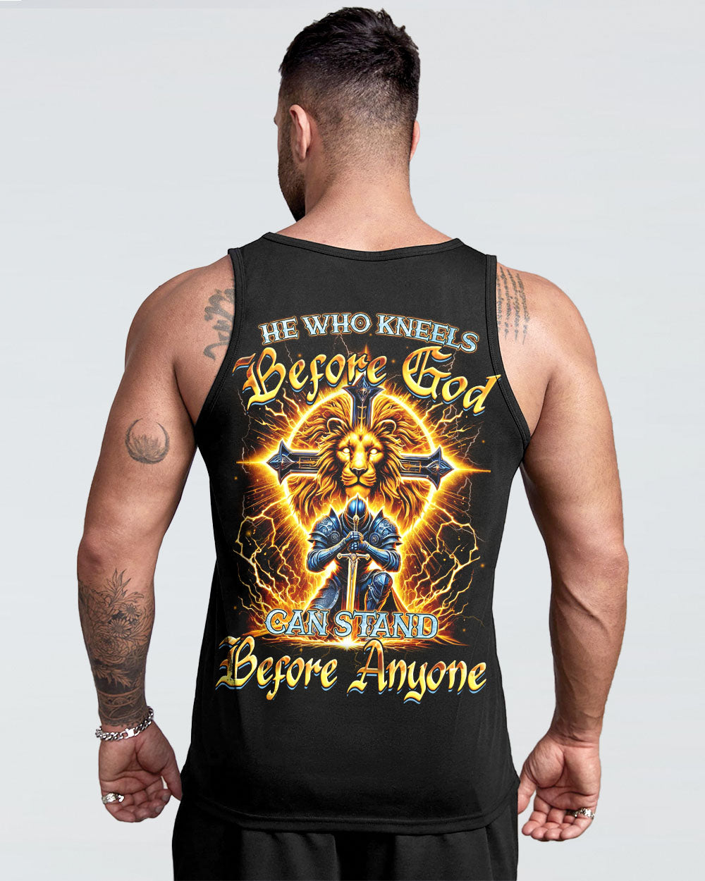 He Who Kneels Before God Men's All Over Print Shirt - Tyqy0211243