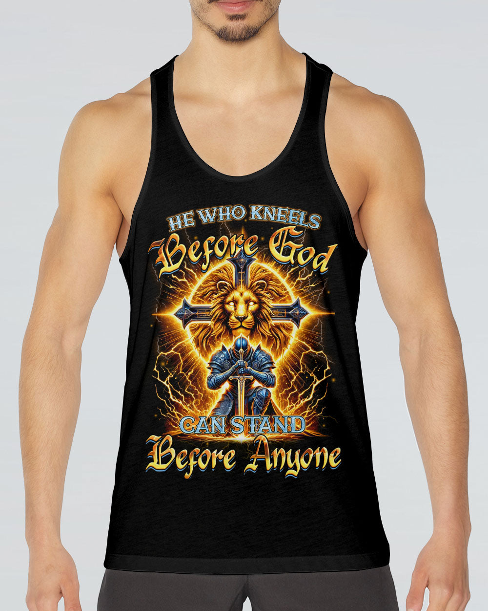 He Who Kneels Before God Men's All Over Print Shirt - Tyqy0211243
