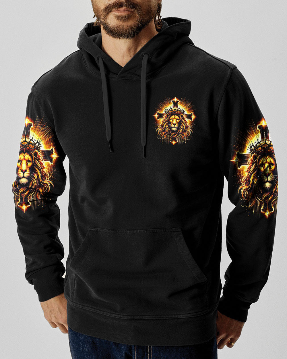 Only One Savior Jesus Lion Men's All Over Print Shirt - Tyqy0511241