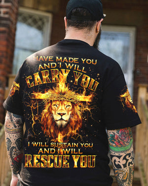 I Have Made You And I Will Carry You Men's All Over Print Shirt - Tyqy0601251