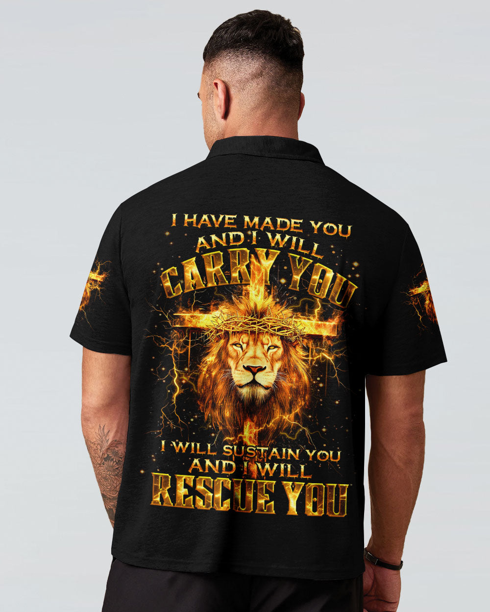 I Have Made You And I Will Carry You Men's All Over Print Shirt - Tyqy0601251