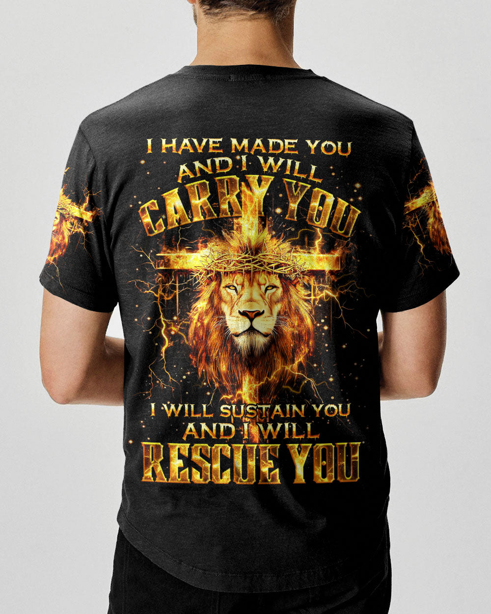 I Have Made You And I Will Carry You Men's All Over Print Shirt - Tyqy0601251