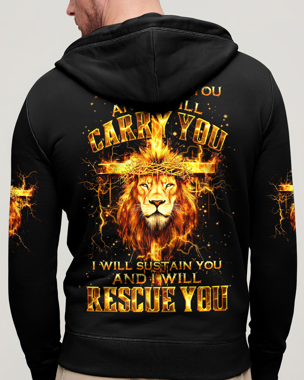 I Have Made You And I Will Carry You Men's All Over Print Shirt - Tyqy0601251