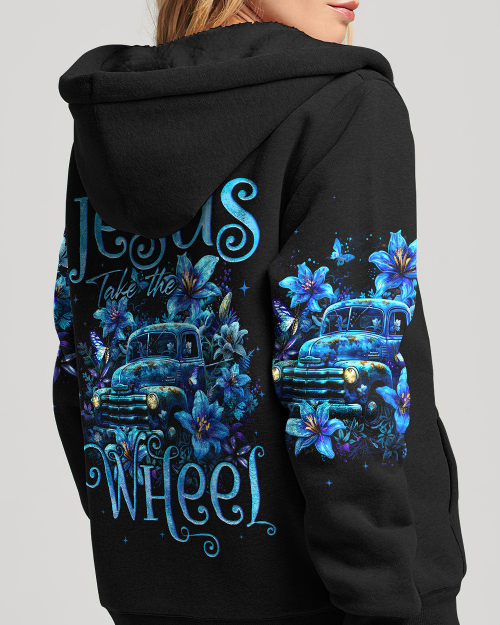 Jesus Take The Wheel Women's All Over Print Shirt - Tyqy1503245